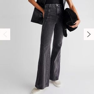 Free People Florence Flare Jeans high waisted